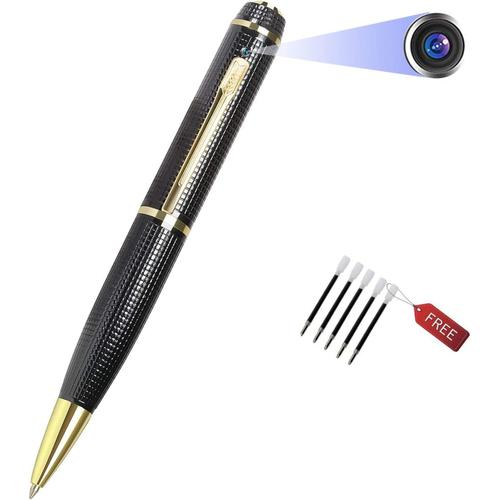 Caméra Espion Stylo Petite DV - Portable Full HD 1080P USB Cachée Mini Caméras Spy Cam