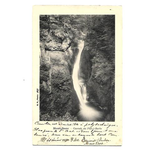 Mont-Dore-Cascade Du Plat-Barbe