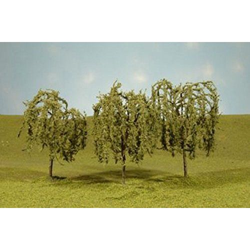 Bachmann Industries Scene Scapes Trees 3-3¿ Willow Trees Ho Scale Train (3 Piece)