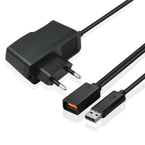 Câble D'alimentation Pour Capteur Xbox 360 Kinect (Eu Edition) - Noir