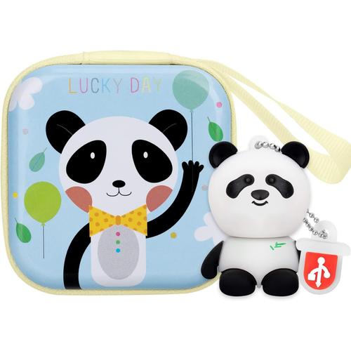 Clé USB Panda avec boîte Clé USB pour Ordinateur Cadeau pour Les Enseignants, Les étudiants, la Famille et Les Amis(32GB, Panda)