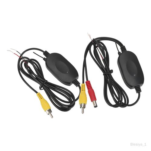 Accessoire Émetteur Et Récepteur Vidéo Transmetteur Vidéo Rca Pour Caméra Avant De Voiture