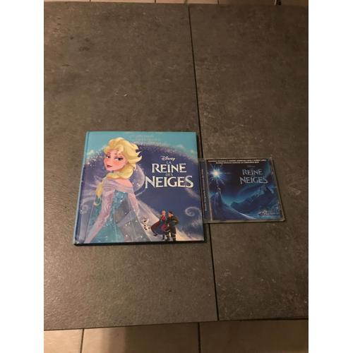 Lot Livre + Album Musique La Reine Des Neiges