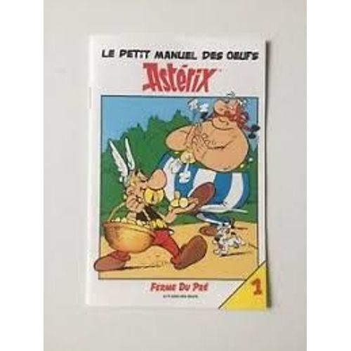 Astérix - Le Petit Manuel Des Oeufs N°1 - Ferme Du Pré - Les Éditions Albert/René Goscinny Uderzo 1990