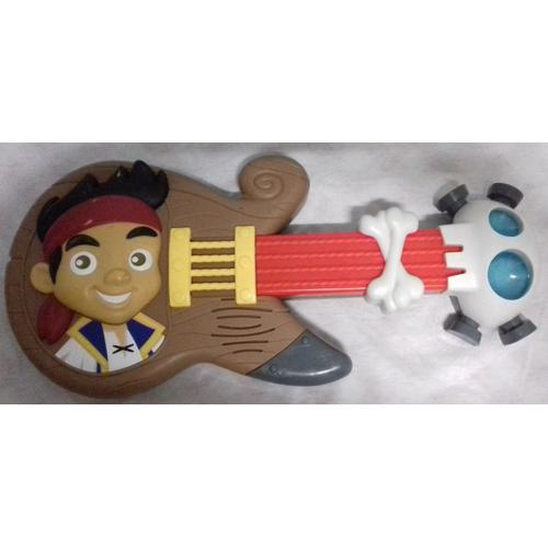 Mattel Fisher-Price Disney Jake Et Les Pirates Du Pays Imaginaire Guitare Son Et Lumière