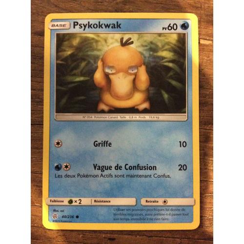 Psykokwak 40/236 Série Soleil Et Lune Éclipse Cosmique