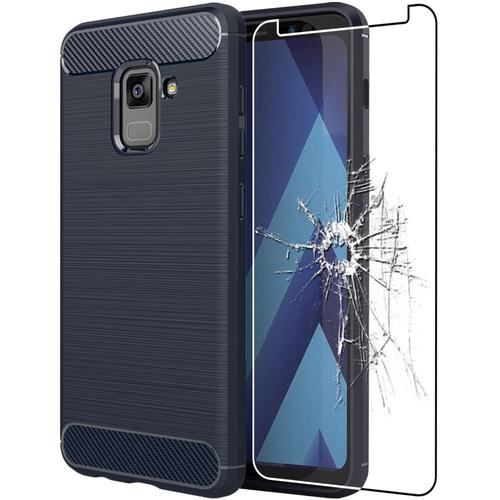 Ebeststar - Coque Samsung A8+ 2018 Galaxy A8 Plus Sm-A730f Etui Portefeuille Porte-Cartes Support Stand, Noir [Dimensions Precises Smartphone : 159.9 X 75.7 X 8.3mm, Écran 6.0'']