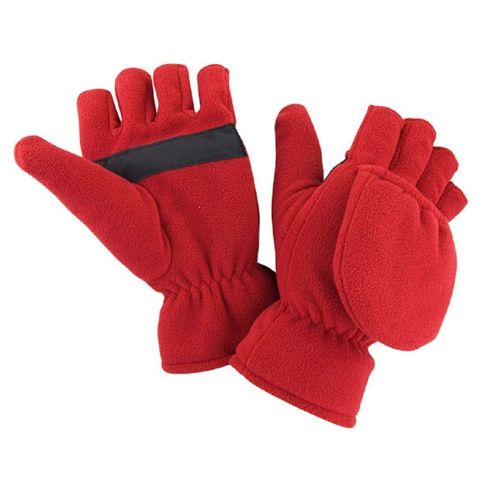 Mitaines Transformables En Moufles - R363x Rouge - Mixte Homme Femme