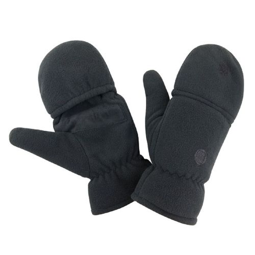 Mitaines Transformables En Moufles - R363x Noir - Mixte Homme Femme