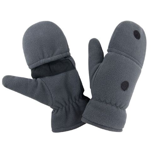 Mitaines Transformables En Moufles - R363x Gris - Mixte Homme Femme