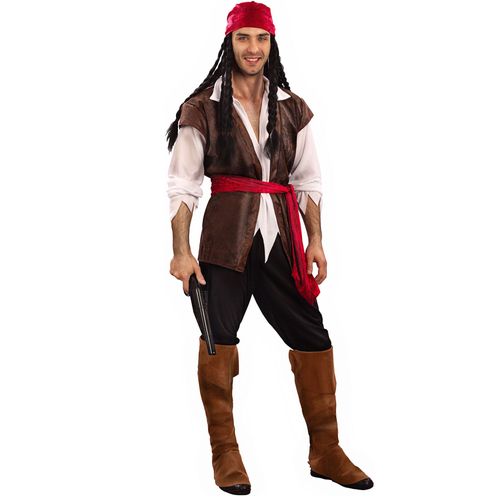 Déguisement Grande Taille Pirate Homme - Taille: Xxl