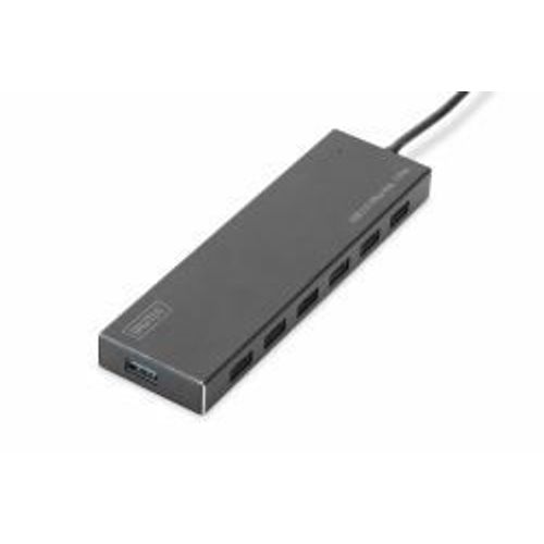 DIGITUS Professional DN-95204 - Répartiteur alimentation sous Ethernet (Power over Ethernet - PoE) - DC 34 - 57 V - 12 Watt - connecteurs de sortie : 1 - noir