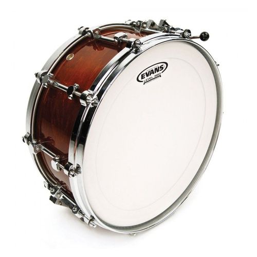 Evans B14gcss - Peau De Caisse Claire Blanche Orchestral Stacatto Sablée, 14 Pouces