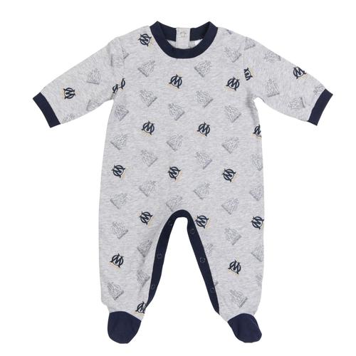 Grenouillère pyjama OM bébé - Collection officielle OLYMPIQUE DE