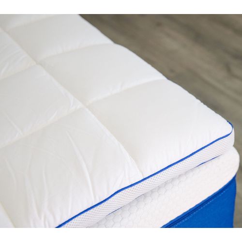 Surmatelas À Mémoire De Forme 90 X 200 Cm - Confort Morphologique - Qualité Hôtellerie - Fabriqué En France - Epaisseur Totale De 7cm - Enveloppe Amovible Et Lavable - Certifié Oeko-Tex (90_X_200_Cm)