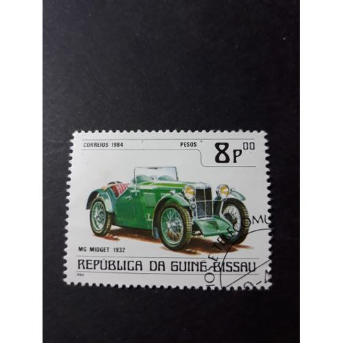Timbre Voiture Mg Guinée Bissau Tp11