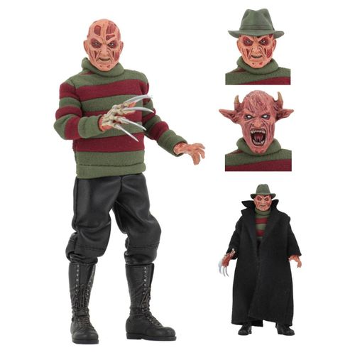 Freddy Sort De La Nuit Figurine Retro Freddy Krueger 20 Cm