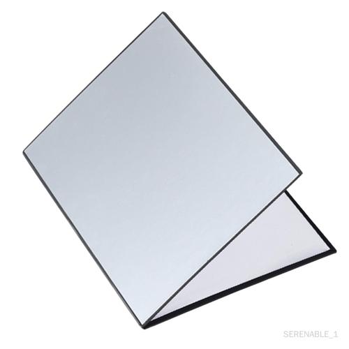 Panneau diffuseur de lumière pliable avec réflecteur de lumière, épais, polyvalent, carton réflecteur de photographie pour photos en extérieur et noir argent blanc