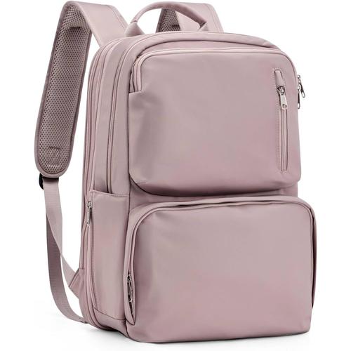 Sac a Dos Ryanair Cabine 40x20x25, Sac à Dos Bagage 40x30x20, Sac a Dos Voyage Femme, 30L Impermeable, Sac a Dos ordi portable 15.6 Pouces Rose lotus