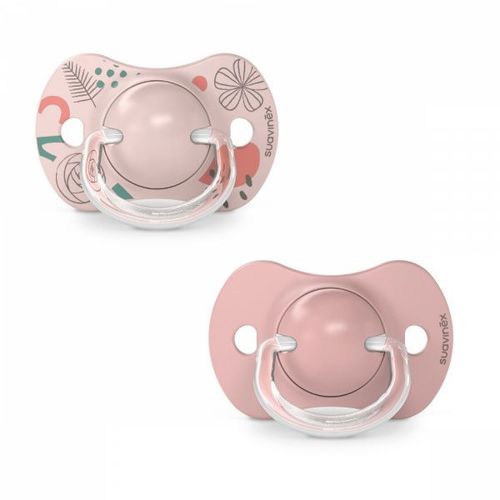 Lot De 2 Sucettes Symétrique Sx Pro 6-18 Mois Walk In The Parck Nude
