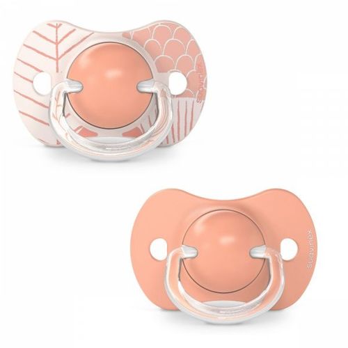 Lot De 2 Sucettes Symétrique Sx Pro 18 Mois Et Plus Dreams Rose