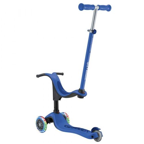 Trottinette Pour Enfants Lumineuse 3 En 1 Bleu Foncé