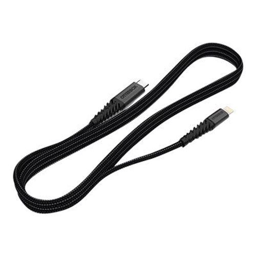 OtterBox - Câble Lightning - 24 pin USB-C mâle pour Lightning mâle - 2 m - noir