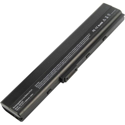 Batterie A42-K52 Compatible avec ASUS A40DE A40DR A40DY A40F A40JB A40JC A40JK A40J A40JE A40JP A42 A42D A42DE A42DQ A42E A42F A42J A42JR A42JV A42QR A42JA A40JA A31-K52 A32-K52(5200mAh 11.1V)