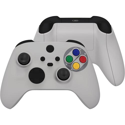 Coque De Remplacement Avec Bouton Complet Pour Xbox Series X/S, Coque Avant Arrière Avec Bouton Customisé Pour Xbox Series X/S Manette, Sfc Snes Classique Eu