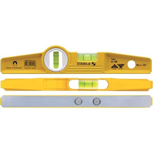 Niveau a bulle Torpedo 25cm 81SM m. Tasche Stabila