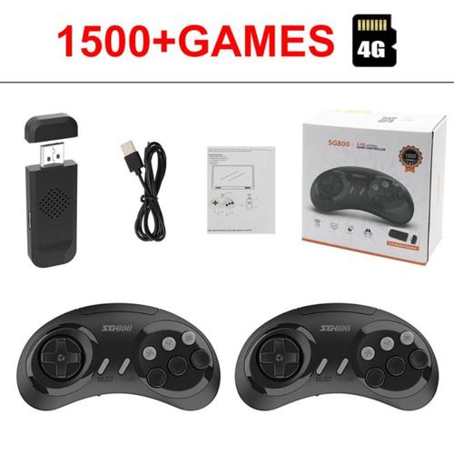 Console De Jeu Sans Fil Pour Sega Genesis, Console De Jeu Vidéo, Consoles De Jeux À Domicile, Machine Hd Intégrée, 2700, 2700, Stick 2023