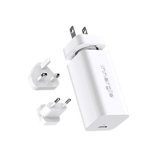 Innergie PowerGear 60C - International - adaptateur secteur - CA 100-240 V - 60 Watt - blanc