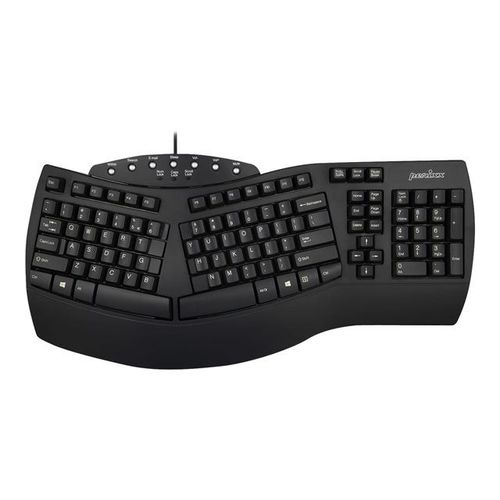 Perixx PERIBOARD-512 - Clavier - USB - QWERTZ - noir