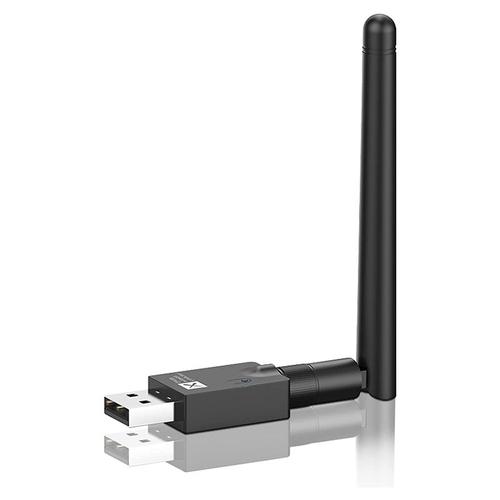 Adaptateur USB Bluetooth 5.2 Noir pour PC, pour Win10/8/7 Linux/PS 4-5/Android, 1 Pièce
