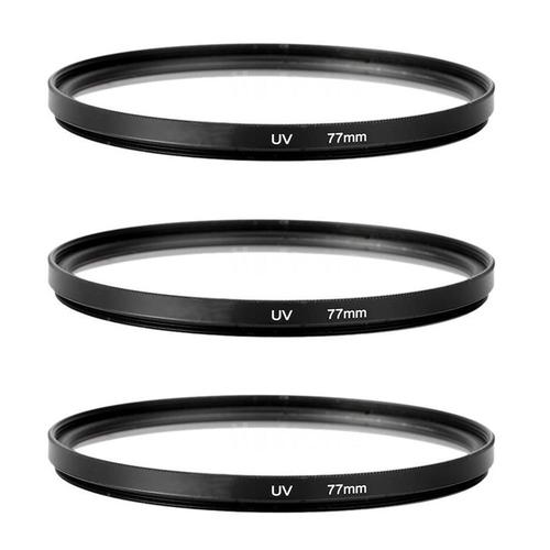 Lentille filtrante ultra-verre UV 2X, 77mm, pour appareil photo reflex numérique IL Nikon
