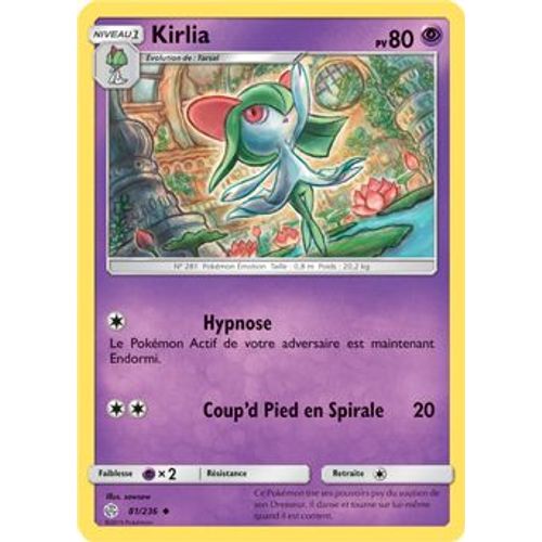 Kirlia - 81/236 - Eclipse Cosmique