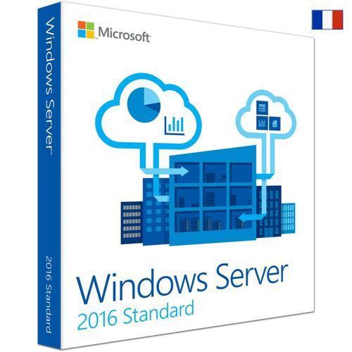 Windows Server 2016 Standard Licence Téléchargeable Livraison Express