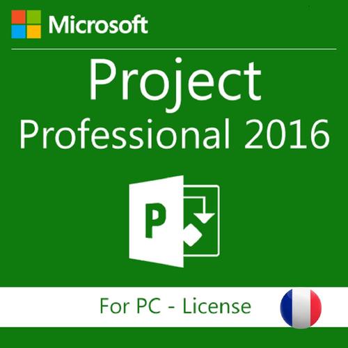 Microsoft Project 2016 Professional Licence Téléchargeable Liraison Express
