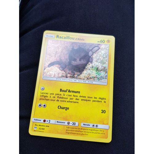 Racaillou 22/40 Reverse Carte Mc Donald 2019