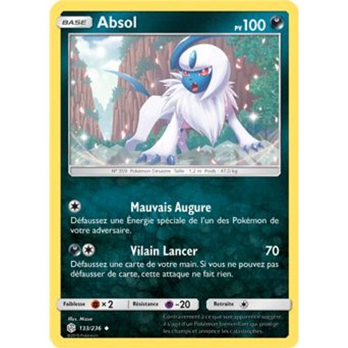 Absol - 133/236 - Eclipse Cosmique