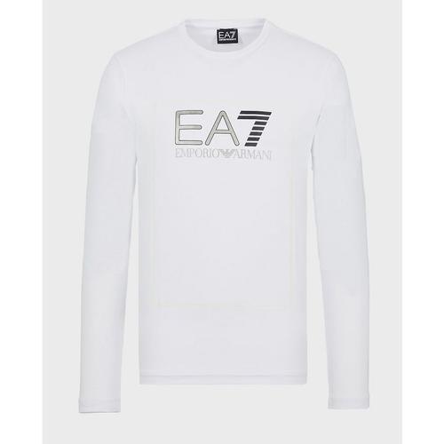 T Shirt Armani Ea7 6gpt10 Blanc