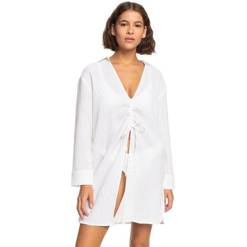 Sun And Limonade - Robe Chemise Pour Femme - Blanc -