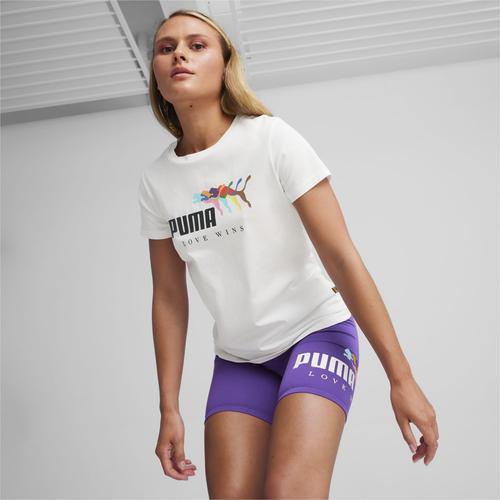 Puma T-Shirt Ess+ Love Wins Femme - Taille Xs