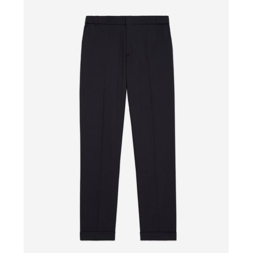 Pantalon De Costume En Laine À Carreaux - 48