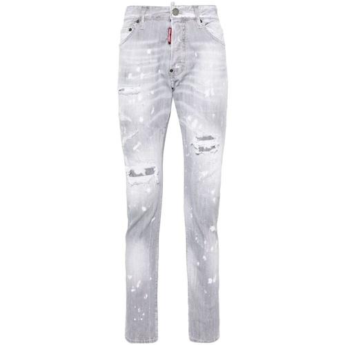 Dsquared2 - Jeans > Slim-Fit Jeans - Gray