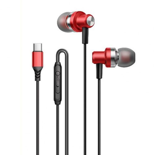 Écouteurs filaires avec décodage numérique, oreillettes de Type C, basses lourdes, intra-auriculaires, avec micro, stéréo, pour téléphone portable, jeu