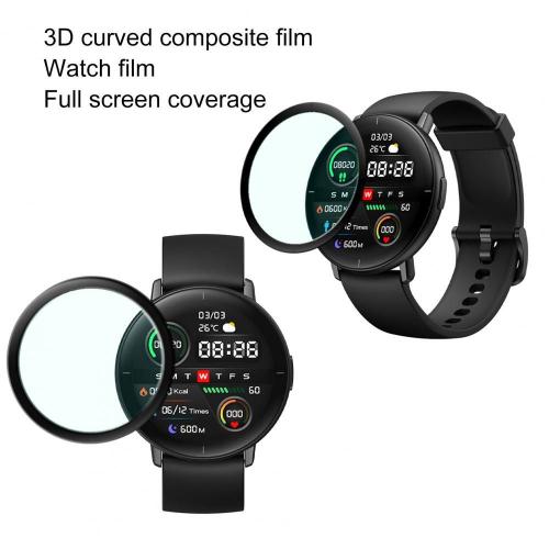 Protecteur d'écran de montre, couverture complète, résistant aux rayures, clair, 3D incurvé Composite Smatch, Film de protection pour montre Mibro-Lite