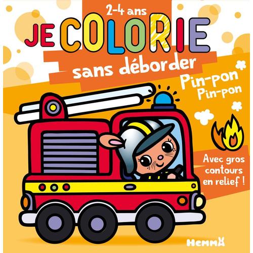 Je Colorie Sans Déborder Pin-Pon ! - 2-4 Ans