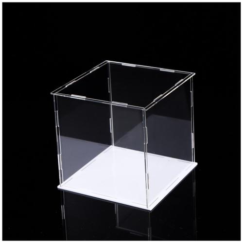 Boîte En Acrylique Transparente Rectangulaire, Présentoir De Comptoir, Boîte En Acrylique, Décor De Maison, Anti-Poussière, Support De Rangement Simple, Modèles De Voitures