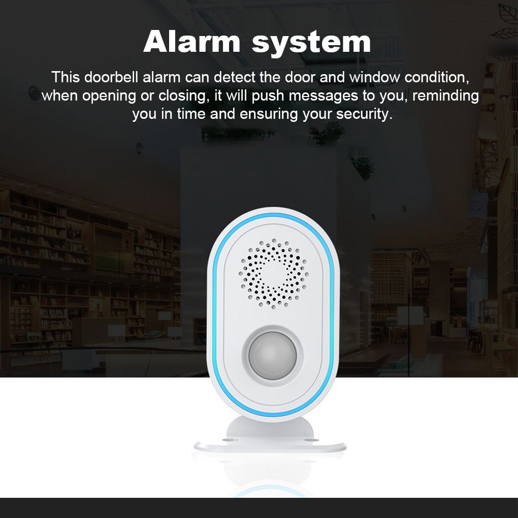alarme de sonnette, dtecteur stroboscopique WiFi, Notificat... - 2